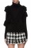 Maglia a collo alto con ruches